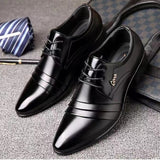 The Latest Oxford Shoes Men's Luxury Lacquer Wedding Shoes Pointed Toe Dress Shoes Classic Derby Shoes Leather Shoes Size 38-48