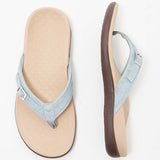 Summer Slipper Non-Slip Cool Flip Flops Comfy Orthopedic Sandals Beach Slippers Peep Toe Shoes for Men and Women