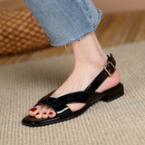 Large Size Sandals Women's Summer New Low-Heeled Women's Roman Fashion Shoes Open Toe Shoes Sandals For Women