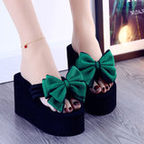 4 Colors Cute Platform Bow Sandals ON883