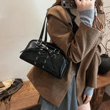 [2024 New Baguette Crossbody Bag] Cross-border Trend Women's Bag 2024 New Niche Baguette Bag Hand-held Shoulder Crossbody Bag Armpit Bag Women