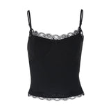 women's clothing spring and summer new pure desire hot girl lace camisole vest inner bottoming top beautiful back