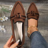 New Summer Women Flats Breathable Comfortable fashion Solid Color Flat Shoes Casual Pointed Toe Loafers Sneakers Women