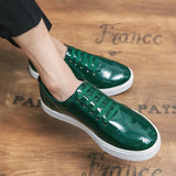 Luxury Brand Men Leather Casual Shoes