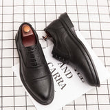 Mens Luxury Brogue Leather Shoes Dress Shoes Business Oxford Shoes Evening Dress Shoes Wedding Shoes Plus Size 38-46 Black Brown