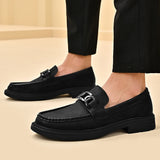 Men's Casual Loafers Fashion Business Thick Bottom Formal Shoes Oxford Shoes Luxury Brand Slip-on Dress Shoes Driving Mocassins