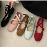 New Spring Summer Flat Ballet Shoes Women's Shoes Retro Mary Jane Shoes Ballet Flats Women Zapatos Mujer