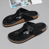 Brand Couple's Flip Flops Green Trend Men's Slippers Soft Sole Comfortable Versatile Women's Flat Shoes Beach Outdoor