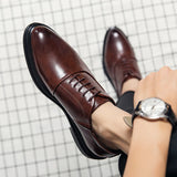 Brand High Quality Loafers Men's Shoes Business Oxford Shoes Italian Men's Dress Shoes Zapatos De Hombre De Vestir Formal