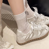 Luxury Women Sneakers Flats Shoes Fashion Comfort Lace Up Non Slip Flats Ladies Outdoor Walk Shoes