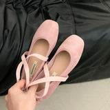 New Spring Summer Flat Ballet Shoes Women's Shoes Retro Mary Jane Shoes Ballet Flats Women Zapatos Mujer