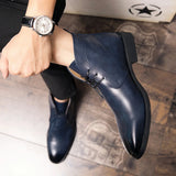 Men Chelsea Boots Men Slip-On Luxury Business Dress Short Boots Fashion Casual Career Ankle Boots Italy Handmade Leather Boots