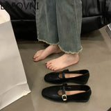 Spring Autumn Women Flat Shoes Fashion Ladies Shallow Slip On Mary Jane Shoes Female Round Toe Shoes