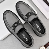 Men's Casual Loafers Fashion Business Thick Bottom Formal Shoes Oxford Shoes Luxury Brand Slip-on Dress Shoes Driving Mocassins