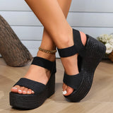 Summer Women's Platform Wedge Sandals New in Elegant Comfortable Fashion Orthopedic Flat Big Size 42 43