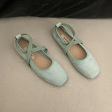 New Spring Summer Flat Ballet Shoes Women's Shoes Retro Mary Jane Shoes Ballet Flats Women Zapatos Mujer