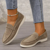 Classic Hot Sale Nude Luxury Flat men casual Shoes Comfortable Slip-on Loafers Shoes High Quality Kid Suede Walking Shoes Mujer