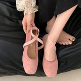 New Spring Summer Flat Ballet Shoes Women's Shoes Retro Mary Jane Shoes Ballet Flats Women Zapatos Mujer