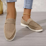 Classic Hot Sale Nude Luxury Flat men casual Shoes Comfortable Slip-on Loafers Shoes High Quality Kid Suede Walking Shoes Mujer