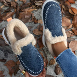 Women's Boots New Women Winter Boots Fur Shoes Women Ankle Boots Snow Botas Mujer Slip On Winter Shoes Female Flat Footwear