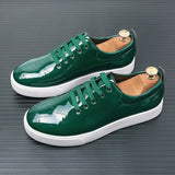 Luxury Brand Men Leather Casual Shoes