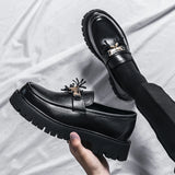 Mens Shoes Luxury Brand Slip on Casual Shoes Moccasins Comfort Business Loafers Leather Formal Shoes Driving Shoes Dress Wedding