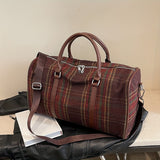 New Autumn and Winter Retro Tweed Bag, Popular New Women's Bag, Crossbody Bag, Handbag, Boston Bag