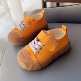 Solid Color Baby Shoes Children Canvas Shoes All-purpose Non-slip Breathable Walking Shoes For Boys And Girls Kids Sneakers