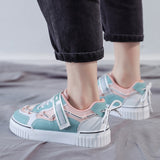 Pu Fashion Lolita Sneakers Sweet Lolita Shoes Vintage College Style Casual Women Shoes Cute Kawaii Shoes Sports Female