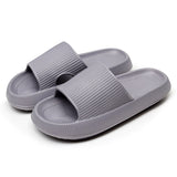 Women Thick Platform Cloud Slippers Summer Beach Eva Soft Sole Slide Sandals Leisure Men Ladies Indoor Bathroom Anti-slip Shoes