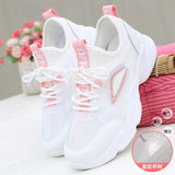 Pphmm Female Autumn New Mesh Breathable Casual Sports Shoes White Korean Student Women Lolita Sneakers Anime Kawaii Cute Casual