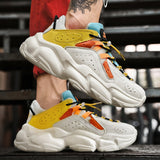 Fashion Colorful Chunky Men Sneakers Men Shoes Hip Hop Men Platform Trainers Summer Spring Couple Footwear