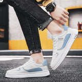 Men's Sports Casual Shoes Fashion Versatile Student Sneakers Trend Lace Up Flat Comfort Casual Shoes