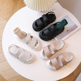 Kids Sandals Children Summer Beach Shoes for Boys Girls Toddlers Little Boy Sandals Fashion  Toes-covered Anti-kick Soft