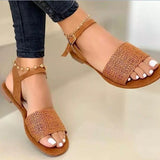 Flat Women Sandals  Summer Women Cross Strap Sandals Fashion Open Toe Elegant Women Shoes Comfortable Sexy Sandals Women