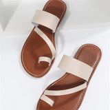 Women Minimalist Thong Sandals  Fashion Flat Sandals Summer Outdoor Beach Vacation Leisure Woman Shoes