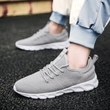 Damyuan Men's Running Shoes Knitting Mesh Breathable Shoes Men Sneakers Male Casual Jogging Men Sport Shoes