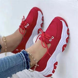Women Sneakers Platform Casual Breathable Sport Design Vulcanized Shoes Fashion Tennis Female Footwear
