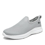 Summer Breathable Man Sneaker Fashionable Running Vulcanize Shoe Mesh Sports Flat Men Loafers