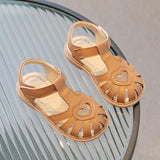 Girls Sandals Summer Fashion Cut Outs Love Baby Girl Shoes Boys Beach Sandals