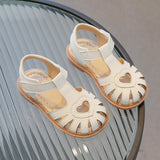 Girls Sandals Summer Fashion Cut Outs Love Baby Girl Shoes Boys Beach Sandals