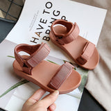 Summer Sandals for Kids Girls Solid Color Casual Sport Children Beach Sandals Non-slip Infant Student Baby Boys Sandals