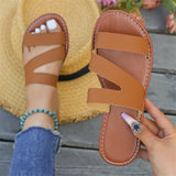 Women Minimalist Thong Sandals  Fashion Flat Sandals Summer Outdoor Beach Vacation Leisure Woman Shoes