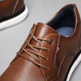 Spring/Summer New Men Shoes Comfy Luxury Brand Men Casual Shoes Lace Up Business Style Dress Shoes Men Shoes