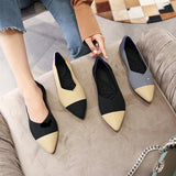 summer Princess women's flat shoes spring and autumn non slip rubber sole breathable sponge good material pointed shall