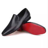 Loafers Red Bottom Shoes for Men Party Slip-On Breathable Brown Black Shoes for Men with Free Shipping Size 38-48 Dress Shoes