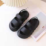 Kids Sandals Children Summer Beach Shoes for Boys Girls Toddlers Little Boy Sandals Fashion  Toes-covered Anti-kick Soft