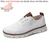 Summer Mesh Men Casual Shoes Non-Leather Lightweight Breathable Big Foot Plus Size 49 50 51 52 53 54