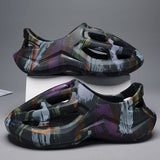 Summer Men Women Slippers Camouflage Platform Outdoor Clogs Shoe Beach Sandals Male Soft EVA Indoor Home Slides Lover Flip Flops