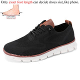 Summer Mesh Men Casual Shoes Non-Leather Lightweight Breathable Big Foot Plus Size 49 50 51 52 53 54